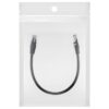 Cablu patchord UTP Cat6 0.25m negru RB-6013-0.25 Rebel - imagine 2