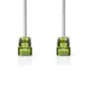 Cablu PiMF Cat7 RJ45 tata - RJ45 tata 10m gri Nedis - imagine 2