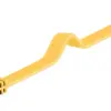 Cablu plat Cat6A UTP 0.5m 500MHz RJ45 cupru galben Goobay