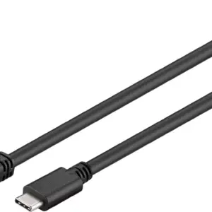 Cablu prelungitor 1m USB Type C 3.1 GENERATION 1 tata-mama 15W 5Gbit/s Goobay
