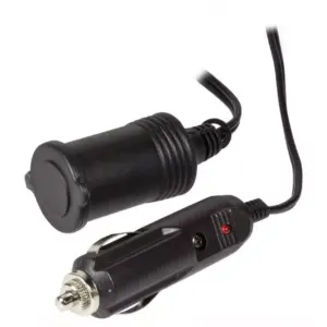 Adaptor 12V-24V USB 2.1A QC3.0 cu montare in locul brichetei auto cu voltmetru