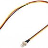 Cablu prelungitor de alimentare ventilator PC FAN POWER 3-pin tata/mama 30cm Goobay 93631