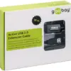 Cablu prelungitor USB 10m extensibil 20m Goobay - imagine 2