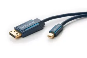 Cablu Profesional 2m mini DisplayPort - DisplayPort 2560x1600p Apple MacBook/Pro/Air OFC cupru AWG32 Clicktronic