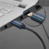 Cablu Profesional 3m mini USB 2.0 - USB Hi-Speed 480Mbit/s OFC cupru fara oxigen aurit Clicktronic 70128 - imagine 4