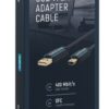 Cablu Profesional 3m mini USB 2.0 - USB Hi-Speed 480Mbit/s OFC cupru fara oxigen aurit Clicktronic 70128 - imagine 7