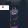 Cablu Profesional CLICKTRONIC audio 1x RCA 0.5m tata-tata aurit OFC cupru COAX 75 ohm Dublu ecranat 70442 - imagine 4