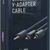 Cablu Profesional CLICKTRONIC audio STEREO JACK 3.5 mm AUX tata la 2x RCA tata STEREO 3m OFC COAX 50 ohm 70468 CLICKTRONIC - imagine 11