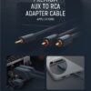 Cablu Profesional CLICKTRONIC audio STEREO JACK 3.5 mm AUX tata la 2x RCA tata STEREO 3m OFC COAX 50 ohm 70468 CLICKTRONIC - imagine 7