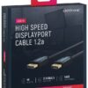 Cablu Profesional DisplayPort - DisplayPort 3m v1.2a 4K 60Hz 21.6Gbit/s AWG26 OFC Clicktronic 70712 - imagine 7