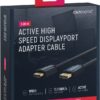 Cablu Profesional Displayport tata - HDMI tata 5m Clicktronic OFC 10.2Gbit/s 1920x1200p - imagine 8
