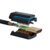 Cablu Profesional HDMI - HDMI 10m Ultra HD 4K 60Hz cu Ethernet OFC AWG24 aurit Clicktronic 70307 - imagine 2