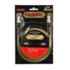 Cablu RCA mufa tata x1 din ambele parti 0.5m aurit negru PROLINK TCV3010-0.5 - imagine 2
