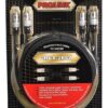 Cablu RCA mufa tata x2 din ambele parti 1.2m negru PROLINK TCV4270-1.2 - imagine 2