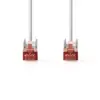 Cablu SFTP CAT6 1m RJ45 tata - RJ45 tata gri Nedis - imagine 2