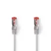 Cablu SFTP CAT6 1m RJ45 tata - RJ45 tata gri Nedis