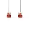 Cablu SFTP CAT6 7.5m RJ45 tata - RJ45 tata alb Nedis - imagine 2
