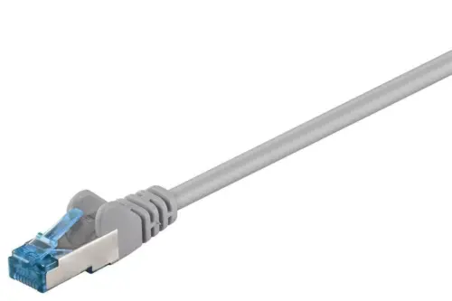 Cablu SFTP mufat Cat6A patchcord 20m gri GOOBAY