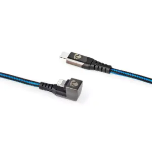 Cablu sincronizare incarcare USB Type C - Lightning 180 1m NEDIS