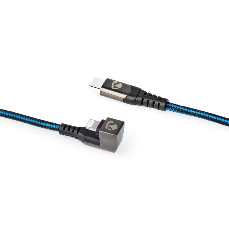 Cablu sincronizare incarcare USB Type C - Lightning 180 1m NEDIS