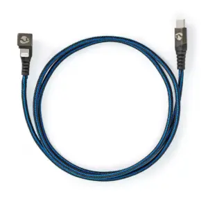 Cablu sincronizare incarcare USB Type C - Lightning 180 1m NEDIS