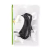 Cablu spiralat RJ10 tata - RJ10 tata 5m negru Nedis - imagine 3