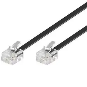Adaptor 8p8c ISDN RJ45 mama la 2x RJ45 mama alb Goobay