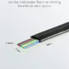 Cablu telefonic plat 6 fire negru AWG 30 Cupru Vanzare la metru liniar 50254 Goobay - imagine 4