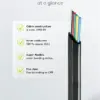 Cablu telefonic plat 6 fire negru AWG 30 Cupru Vanzare la metru liniar 50254 Goobay - imagine 5