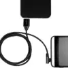Cablu USB 2.0 A mufa - USB Type C mufa in unghi 1m negru LOGILINK CU0138 - imagine 2