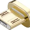 Cablu USB 2.0 cu mufa magnetica micro USB 1.2m negru Goobay - imagine 2
