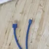 Cablu USB 2.0 - USB Type C 1.5m albastru Allocacoc - imagine 2