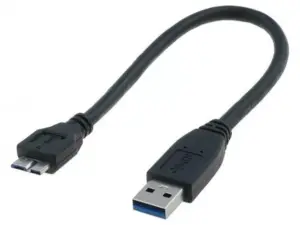 Cablu USB 3.0 A mufa tata - USB B micro mufa tata nichelat 0.25m ASSMANN
