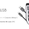 Cablu USB 3.0 cu USB Type C 1m Profesional Kruger&Matz - imagine 3