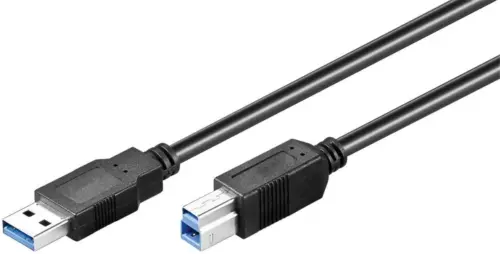 Cablu USB 3.0 USB A tata - USB B tata 0.5m Goobay