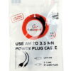 Cablu USB A mufa - DC 3.5/1.35 mufa negru 1.8m 24AWG GEMBIRD CC-USB-AMP35-6 - imagine 3