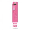 Cablu USB la micro USB Golf Diamond Sync Cablu roz 1m 2A GC-27m - imagine 2