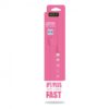 Cablu USB Ligtning iPhone Golf Diamond Sync 1m 2A Cablu roz GC-27i - imagine 2