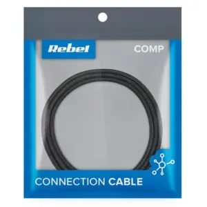 Cablu USB MAGNETIC 3in1 USB Type C LIGHTNING micro USB 1m negru REBEL