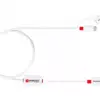 Cablu USB Skross Buzz Line A tata - micro USB A tata 1m alb