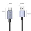 Cablu USB Type A - USB Type C 2m 66W 6A negru Orico GQA66-20-BK - imagine 2