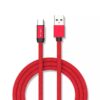 Cablu USB TYPE C 1m plat rosu 2.4A RUBY EDITION V-Tac SKU-8631 - imagine 2