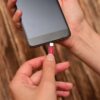 Cablu USB TYPE C 1m plat rosu 2.4A RUBY EDITION V-Tac SKU-8631 - imagine 3