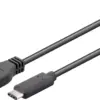 Cablu USB Type C 3.1 tata - USB 3.0 A tata 1m Goobay - imagine 2