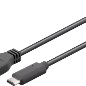 Cablu USB Type C 3.1 tata - USB 3.0 A tata 1m Goobay
