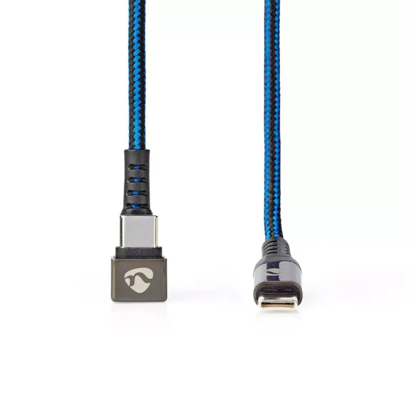 Cablu USB Type C tata - USB Type C tata conector gaming 180 2m NEDIS
