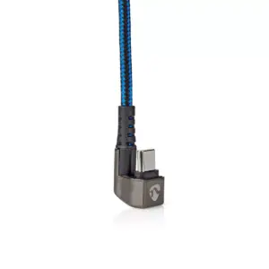Cablu USB Type C tata - USB Type C tata conector gaming 180 2m NEDIS