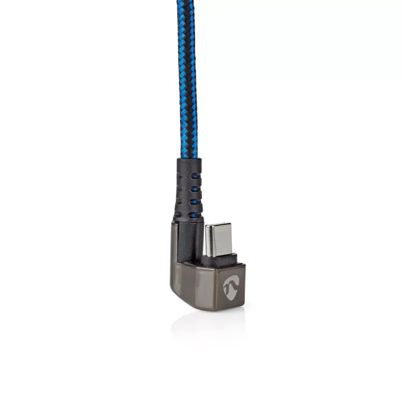 Cablu USB Type C tata - USB Type C tata conector gaming 180 2m NEDIS