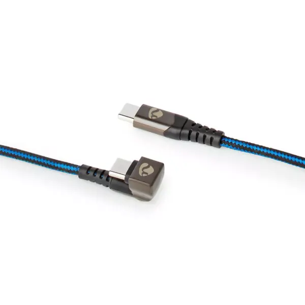 Cablu USB Type C tata - USB Type C tata conector gaming 180 2m NEDIS - imagine 9