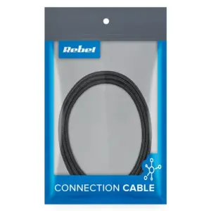 Cablu USB TYPE C - USB TYPE C 1m REBEL